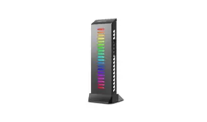 "DeepCool GH-01 A-RGB", "Full Tower", grafinės plokštės laikiklis, juodas, įvairiaspalvis, 5 V, 1,2…