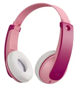 JVC HA-KD10W ausinės belaidės ausinės su ausinėmis, "Bluetooth", rožinės spalvos