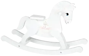 Arias kūdikio medinis arkliukas