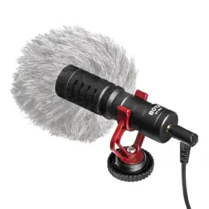 Mikrofonas BOYA galima prijungti prie išmaniojo telefono / DSLR / PC, juodas / BY-MM1 / BOYA10035
