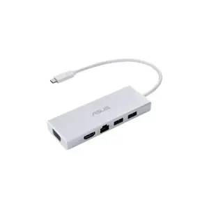 ASUS OS200, USB 3.2 Gen 1 (3.1 Gen 1) Type-C, sidabrinė, HDMI, RJ-45, USB 3.2 Gen 1 (3.1 Gen 1) Typ…
