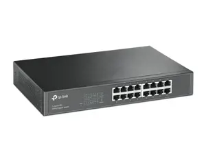 "TP-Link" 16 prievadų "Gigabit" tinklo komutatorius, nevaldomas, "Gigabit Ethernet" (10/100/1000), …