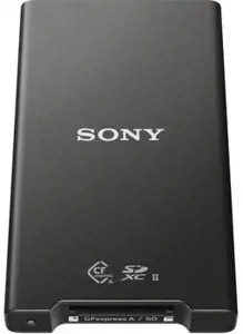 "Sony MRW-G2", CFexpress, juoda, maitinimo, USB 3.2 Gen 1 (3.1 Gen 1), A tipo / C tipo, 5 - 40 °C, …