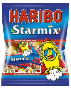 Guminukai HARIBO, Starmix, mini, 250 g