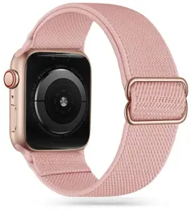 "Tech-Protect" laikrodžio dirželis Mellow Apple Watch Watch 3/4/5/6/7/SE 38/40/41mm, rausvas smėlis