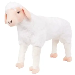 Pliušinis žaislas avis, balta, XXL