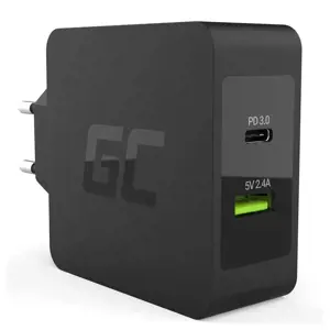 GREENCELL CHAR10 įkroviklis Green Cell USB-C 45W PD su USB-C kabeliu