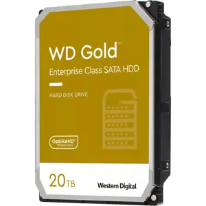 "WD Gold" 20 TB kietasis diskas SATA 6 Gb/s Enterprise 3,5 colių 512 MB spartinančioji atmintis
