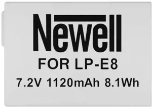 Baterija Newell LP-E8