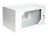 ASM CL-19 06U Wallmount cabinet 19  6U, 550x350mm, grey RAL 7035