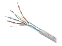 GEMBIRD FPC-5004E-SOL Gembird FTP kabelis, kat. 5e, 0,51 mm CCA, 305 m, pilkos spalvos
