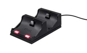"Trust GXT 235", "PlayStation 4", įkrovimo stovas, juodas, dėžutė