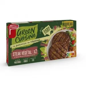 Šaldyti veganiški paplotėliai mėsainiams, FINDUS Green Cuisine, žirnių pagrindo, 200g