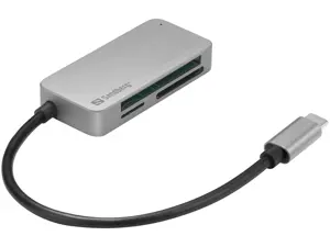 SANDBERG USB-C daugiafunkcinis kortelių skaitytuvas "Pro