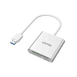 UNITEK Y-9313 Unitek USB3.0 ir "Multi-In-One" aliuminio kortelių skaitytuvas Y-9313