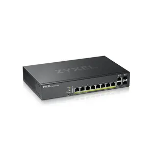 Zyxel GS2220-10HP-EU0101F, valdomas, L2, Gigabit Ethernet (10/100/1000), maitinimas per Ethernet (P…