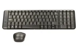 Logitech MK220 Wireless Combo (US) (920-003168), bevielė klaviatūra su pele