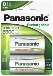 "Panasonic" įkraunama baterija NiMh 2800mAh P20P/2B