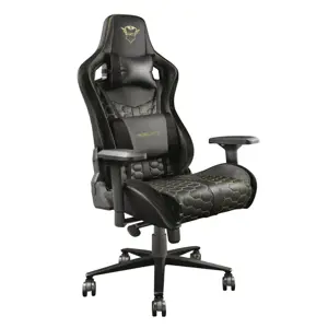 "Trust GXT 712 Resto Pro", universali žaidimų kėdė, 150 kg, universali, 150 cm, 200 cm, juoda/gelto…