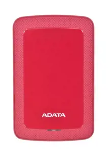 ADATA HV300 išorinis kietasis diskas (1 TB; 2,5 colio; USB 3.2; raudonos spalvos)