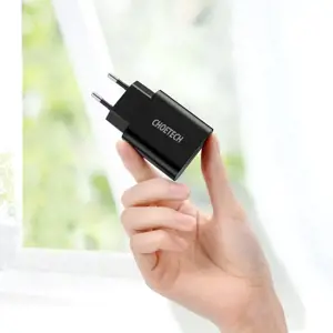 Choetech USB travel wall charger 18W Power Delivery black (Q5003-EU)