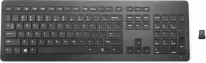 HP belaidė "Premium" klaviatūra, pilno dydžio (100 %), belaidė, RF belaidė, membraninė, QWERTY, juo…