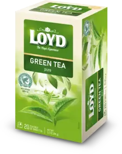Žalioji arbata LOYD Green Pure, 20 x 1.7g