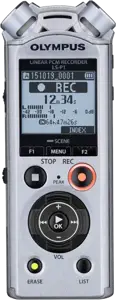 Olympus LS-P1 96kHz/24bit linijinis PCM, skaitmeninis, stereofoninis, LCD ekranas, mikrofono jungtis