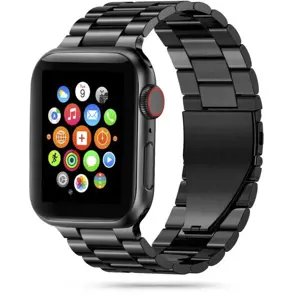 "Tech-Protect" laikrodžio dirželis Nerūdijantis "Apple Watch" 42/44 mm, juodas