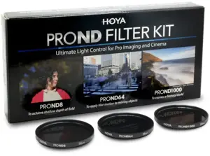 "Hoya" filtrų rinkinys PRO ND 8/64/1000 72mm
