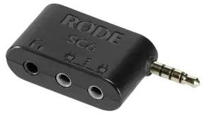 "Rode" adapteris SC6 2xTRRS + ausinių išėjimas