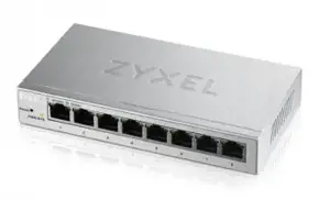 Zyxel GS1200-8, valdomas, Gigabit Ethernet (10/100/1000), dvipusis duomenų perdavimas