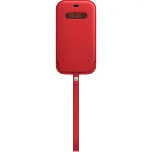 "iPhone 12 Pro Max" odinis dėklas su "MagSafe" saugikliu - (Prekė)RED