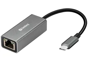 SANDBERG USB-C ir tinklo keitiklis