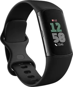 "Fitbit Charge 6" išmanieji laikrodžiai, Obsidian, juodas aliuminis