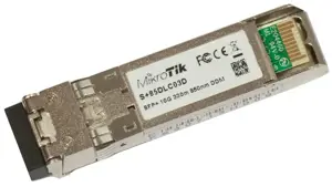 MIKROTIK S+85DLC03D SFP+ modulis 10Gb/s 850 nm LC/UPC 300 m daugiamodis