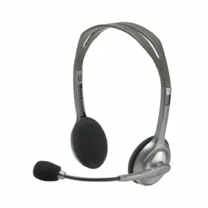 "Logitech H110" ausinės, Laidinės, Biuro / skambučių centras, 20 - 20000 Hz, 74 g, Ausinės, juodos,…