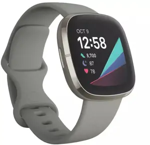 "Fitbit Sense" išmanusis laikrodis, GPS (palydovinė), AMOLED, jutiklinis ekranas, širdies ritmo mon…