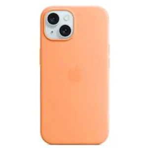 "iPhone 15 Plus" silikoninis dėklas su "MagSafe" - Orange Sorbet