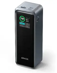 Anker Prime, 27650 mAh, 250 W, Black