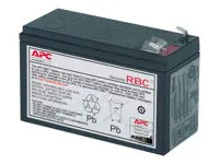 APC APCRBC106, sandarus švino rūgšties (VRLA), 1 vnt., juodas, 2,5 kg, 102 mm, 48 mm