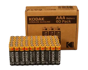 Kodak XTRALIFE šarminė AAA baterija (60 pakuočių)