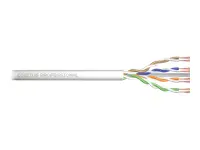 DIGITUS CAT 6 U-UTP patch cable raw length 305m paper box AWG 26/7 LSZH simplex color grey