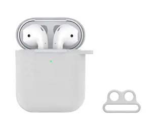 Devia Crystal Series Devia Naked Silicone Case Suit For AirPods (with loophole) White Clear