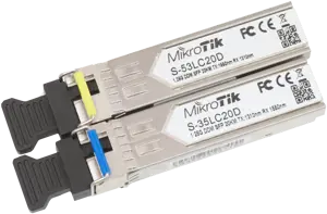 MIKROTIK S-3553LC20D SFP modulis 1,25 Gb/s 20 km vieno režimo pora