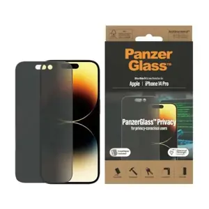 "PanzerGlass iPhone 2022" 6.1 Pro UWF wA Privacy AB, pavyzdys