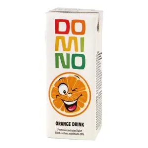 Apelsinų sulčių gėrimas DOMINO, 200 ml