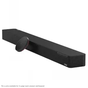 "LENOVO ThinkSmart Bar XL" integruotas mikrofonas ir garsiakalbis + 2 stalo mikrofonų kapsulės posė…