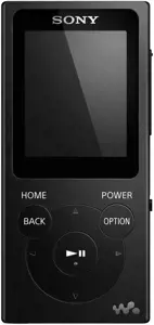 "Sony Walkman" NWE393LB.CEW, MP3 grotuvas, 8 GB, TFT, 39 g, juodas, ausinės pridedamos