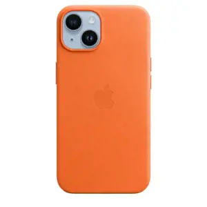 "iPhone 14" odinis dėklas su "MagSafe" - oranžinis